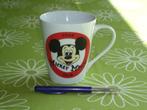 Mok Mickey Mouse club 1956, Verzamelen, Disney, Mickey Mouse, Ophalen of Verzenden, Zo goed als nieuw, Servies