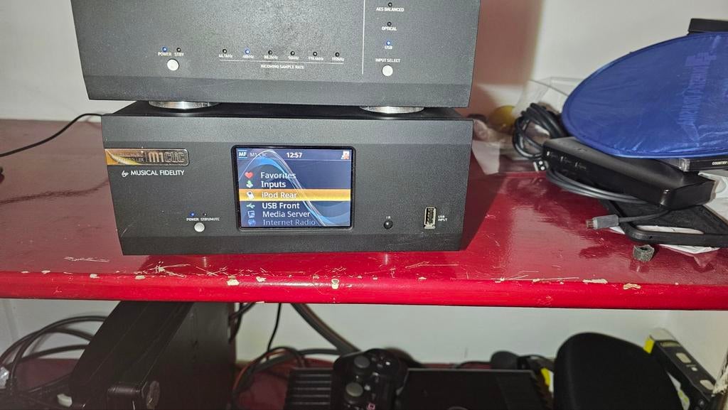 Musical fidelity m1click voorversterker dac mediaspeler, Ophalen of Verzenden, Overige merken