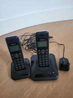 Draadloze telefoon, duo set, Ophalen of Verzenden, Zo goed als nieuw, 2 handsets