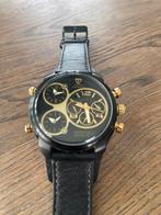 DeTomaso Casabona XXL Herenhorloge, Overige merken, Overige materialen, Leer, Polshorloge