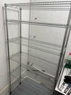 Ikea metalen kast met 5 planken, Huis en Inrichting, Ophalen, Gebruikt