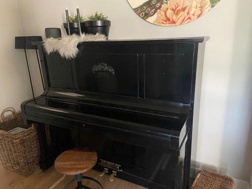 Zwarte Krause Piano - Eisenberg I/Th, Muziek en Instrumenten, Piano's, Gebruikt, Piano, Zwart, Hoogglans, Ophalen