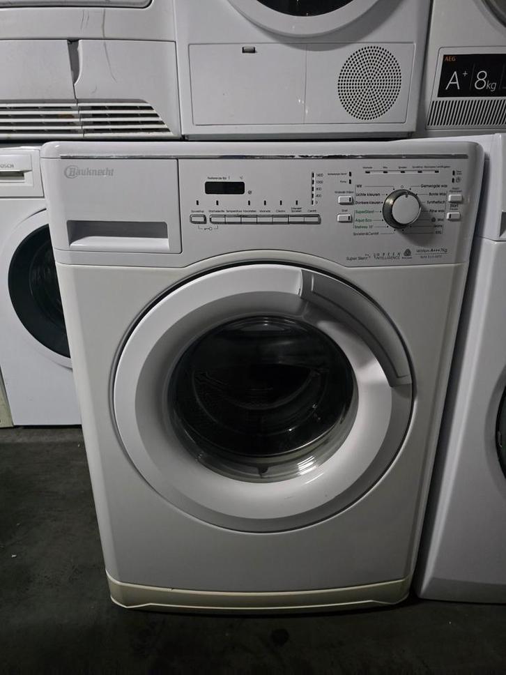 Eindejaarskoopje! Keurige Bauknecht wasmachine! 7KG! A+++!✅️, Witgoed en Apparatuur, Wasmachines, Zo goed als nieuw, 6 tot 8 kg