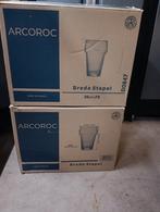 Bierglazen type Breda, 2 dozen - 1x gebruikt., Ophalen, Zo goed als nieuw