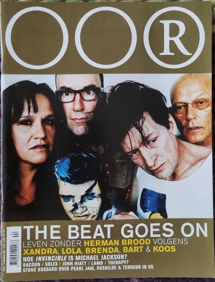 OOR 22-2001 Herman Brood Michael Jackson Racoon Stone Gossar, Boeken, Tijdschriften en Kranten, Zo goed als nieuw, Muziek, Film of Tv