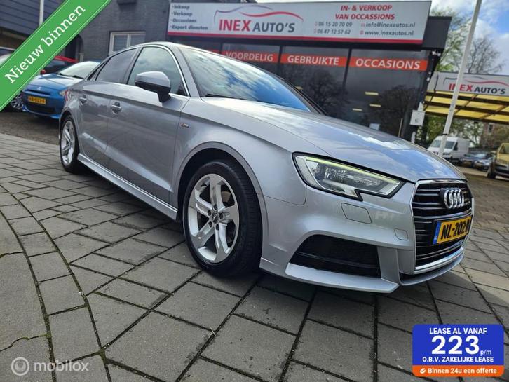 Audi A3 Limousine 1.0 TFSI Sport Lease Edition S-LINE, Auto's, Audi, Bedrijf, Te koop, A3, ABS, Airbags, Airconditioning, Alarm