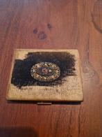 Antiek Sigarettendoosje met Ornament, Antiek en Kunst, Ophalen of Verzenden