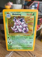 Nidoking Pokemon Kaart - Zeldzaam!, Ophalen of Verzenden, Gebruikt, Losse kaart
