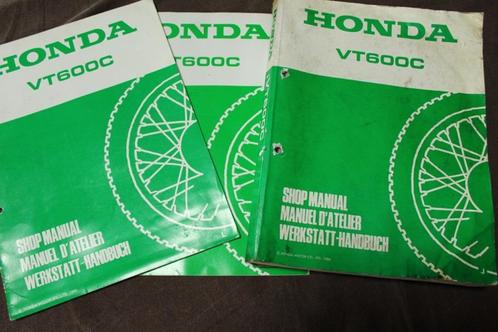 Honda VT600C 1988 motorcycle shop manual VT 600, Motoren, Handleidingen en Instructieboekjes, Honda, Ophalen of Verzenden