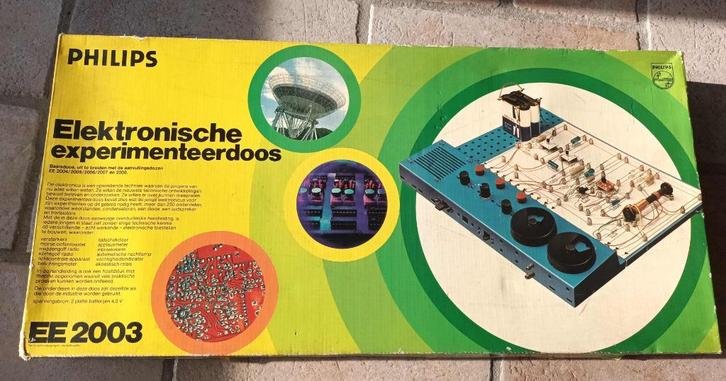Philips EE2003 Electronica bouwdoos, Hobby en Vrije tijd, Elektronica-componenten, Gebruikt, Ophalen of Verzenden