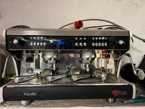Wega Polaris espressomachine - 2 groepen, Witgoed en Apparatuur, Koffiezetapparaten, Gebruikt, Gemalen koffie, Espresso apparaat