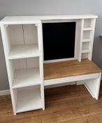 Steigerhouten speelmeubel met magnetisch krijtbord en lade, Ophalen, 120 tot 170 cm, 120 tot 170 cm, Steigerhout