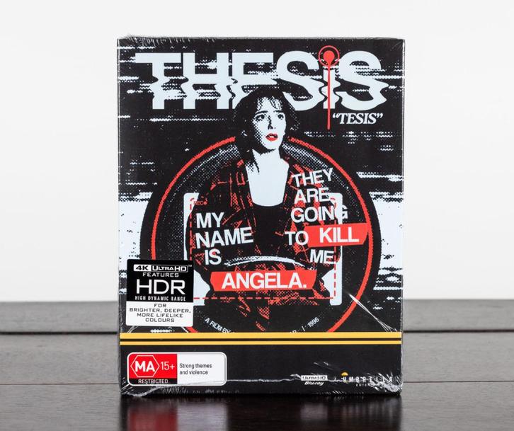Thesis 4K UHD + Blu-Ray (Import) Umbrella, Cd's en Dvd's, Blu-ray, Nieuw in verpakking, Thrillers en Misdaad, Ophalen of Verzenden