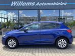 SEAT Ibiza 1.0 TSI Style Business Intense Cruise, Camera, St, Stof, Gebruikt, Met garantie (alle), Blauw