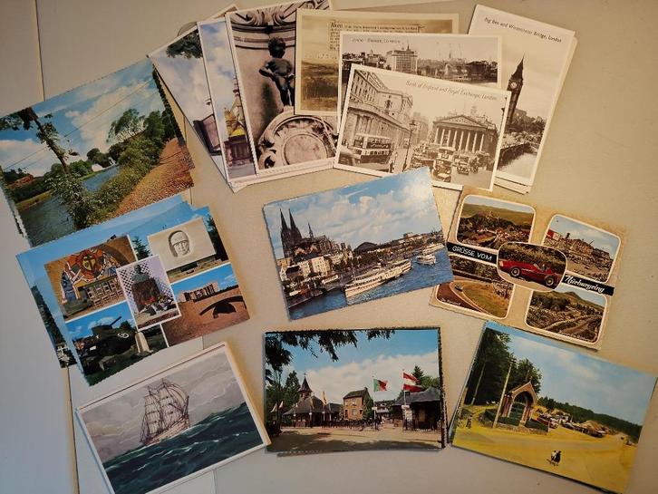 Ansichtkaarten (kleine verzameling), Verzamelen, Ansichtkaarten | Buitenland, Buiten Europa, 1940 tot 1960, Ophalen of Verzenden