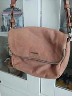 Fossil Preston leren crossbodytas perzik/blush, Ophalen of Verzenden, Bruin, Handtas