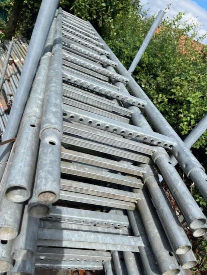 steigermaterialen diagonalen vloeren ligger allround systeem, Doe-het-zelf en Verbouw, Steigers, Zo goed als nieuw, Overige typen