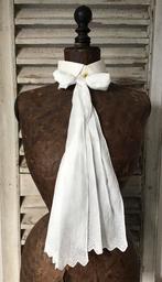 Boord/strik/oud Boord/Boord met losse strik, Antiek en Kunst, Antiek | Kleding en Accessoires, Verzenden, Heren