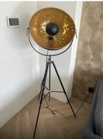 Mooiw vloerlamp zwart goud, Ophalen of Verzenden, Zo goed als nieuw
