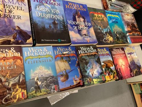 T.K. 5 boeken en 3 pockets van Weis & Hickman zie lijst, Boeken, Fantasy, Gelezen, Ophalen of Verzenden