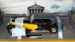 Panther De Ville 1974 noir jaune 1:18 Pantheon Momaco Pol, Hobby en Vrije tijd, Modelauto's | 1:18, Verzenden, Nieuw, Auto