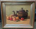Theo l' Herminez (1921-1997) Stilleven met theepot ~1960, Antiek en Kunst, Ophalen of Verzenden