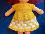 Jurk,broek en gehaakte schoentjes voor Waldorf pop 30-35 cm, Ophalen of Verzenden, Nieuw, Babypop