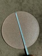 Gouden placemat nieuw bling bling glitter, Ophalen of Verzenden, Nieuw, Bord
