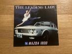 Mazda 1800 Brochure - The Leading Lady, Ophalen of Verzenden, Zo goed als nieuw, Mazda