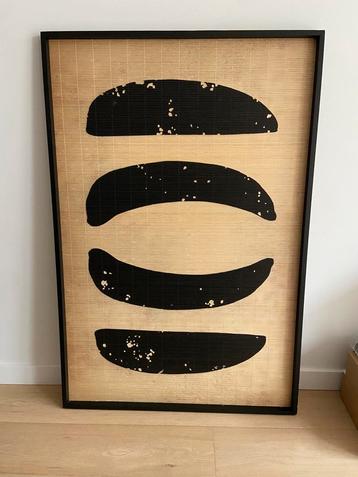 By Boo Kyoto large wanddecoratie hout bamboe beschikbaar voor biedingen