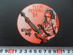 stickers Flevo Festival 1984 16 t/m 19 augustus, Ophalen, Zo goed als nieuw