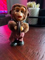 Antiek/vintage opdraaibaar speelgoed aapje, Antiek en Kunst, Antiek | Speelgoed, Ophalen of Verzenden