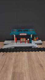 Playmobil 4382 trein station perron wagon Igb rails trein, Ophalen of Verzenden