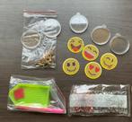 Daimond painting sleutelhanger Smiley pakket, Ophalen of Verzenden