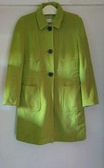 Erich Fend coat  mantel wol scheerwol groen 38 / S - M, Zo goed als nieuw, Maat 36 (S), Groen, Erich Fend
