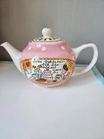 Blond Amsterdam Theepot - Even bijkletsen, Huis en Inrichting, Keuken | Servies, Ophalen of Verzenden, Zo goed als nieuw, Blond Amsterdam