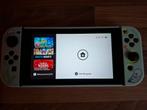 Nintendo Switch custom skin incl pokemon sword en ass creed, Spelcomputers en Games, Met 2 controllers, Ophalen of Verzenden, Zo goed als nieuw