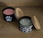 Kaars in blik, Huis en Inrichting, Woonaccessoires | Kandelaars en Kaarsen, Ophalen, Nieuw, Overige materialen, Kaars