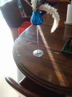 Leuke vaas, Huis en Inrichting, Woonaccessoires | Vazen, Ophalen, Blauw, Minder dan 50 cm, Glas