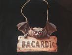 Bacardi wandbord van hout, ideaal voor de mancave., Ophalen of Verzenden, Nieuw, Reclamebord