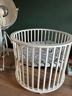 Ronde witte box 95cm incl boxkleed, Kinderen en Baby's, Boxen, Ophalen, Gebruikt, Boxkleed