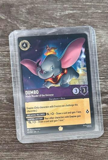 Lorcana Dumbo “Ninth Wonder of the Universe” van Fabled. beschikbaar voor biedingen