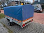 Aluminium huif aanhanger 264 x 129, 1e eigenaar + factuur, Auto diversen, Aanhangers en Bagagewagens, Ophalen, Zo goed als nieuw