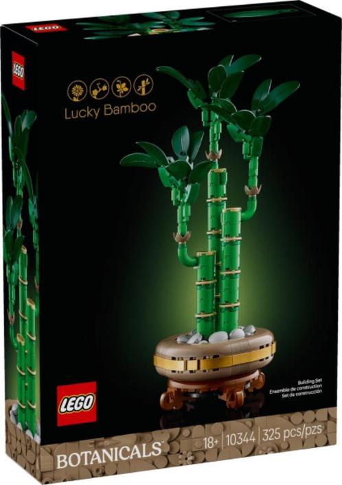 Lego Botanicals set 10344 Lucky Bamboo, Kinderen en Baby's, Speelgoed | Duplo en Lego, Nieuw, Lego, Complete set, Ophalen of Verzenden
