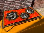Vintage Belarti Salontafel met Abstract Tegelblad, Ophalen of Verzenden