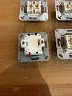 Schakelwip 2 lampen per wip. Jung LS990, Doe-het-zelf en Verbouw, Elektra en Kabels, Ophalen of Verzenden, Nieuw, Stopcontact