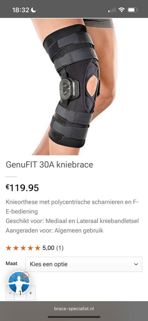 Knie brace Orthoservice RO + ten, Diversen, Braces, Zo goed als nieuw, Ophalen of Verzenden