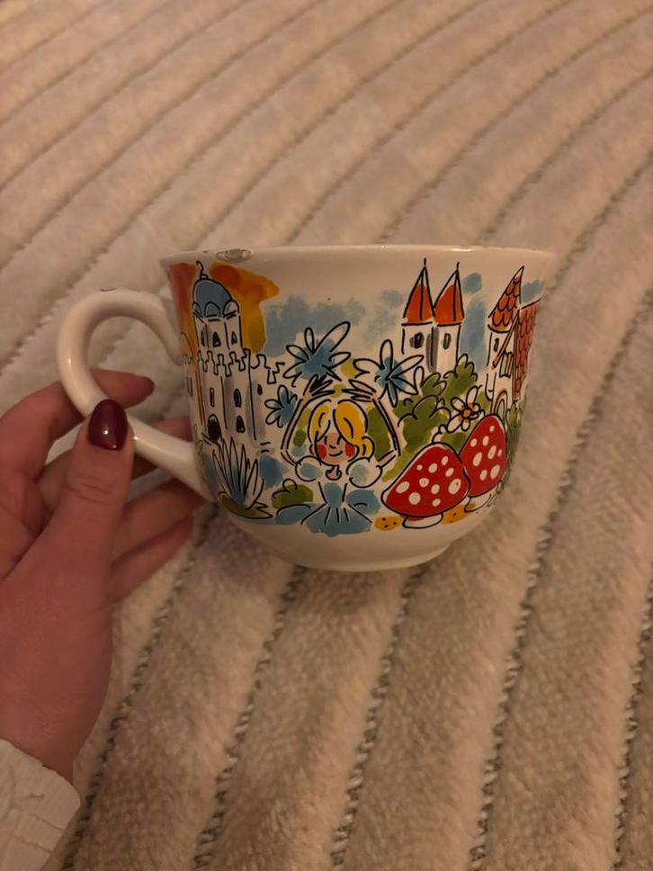 Efteling Blond Amsterdam soepkom te koop, Huis en Inrichting, Keuken | Servies, Zo goed als nieuw, Kom(men), Blond Amsterdam, Aardewerk