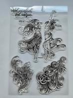clearstamp set "not perfect but unique", Hobby en Vrije tijd, Stempelen, Ophalen of Verzenden, Nieuw, Clearstamp