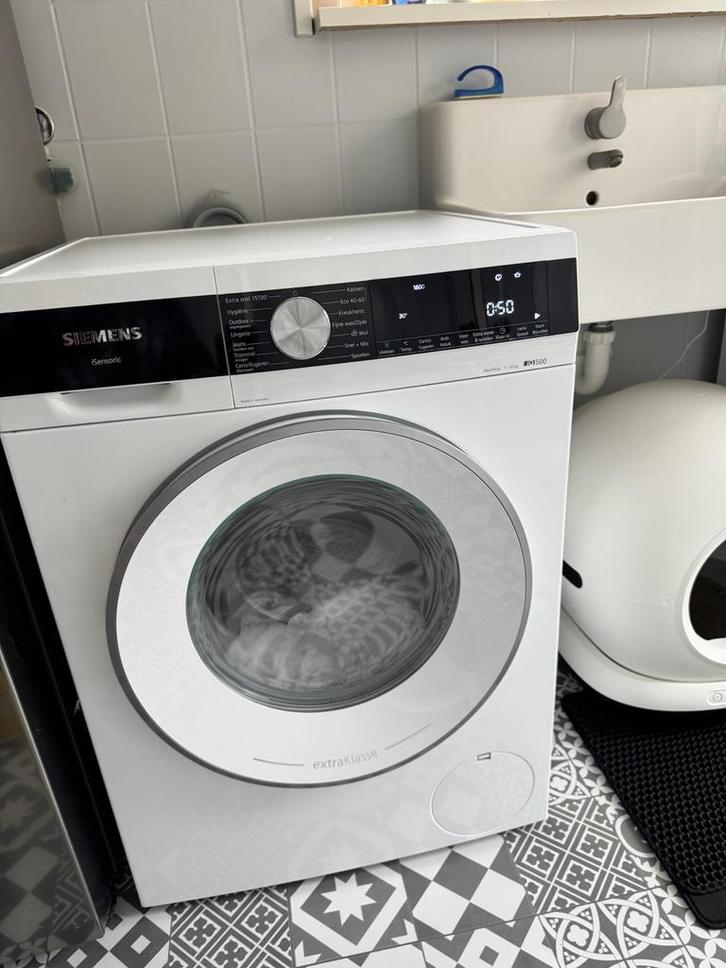 Siemens Wasmachine - iSensoric - Extraklasse, Witgoed en Apparatuur, Wasmachines, Gebruikt, Voorlader, 8 tot 10 kg, 85 tot 90 cm